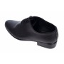 Pantofi barbati eleganti din piele naturala matritata cu siret STD120TXN